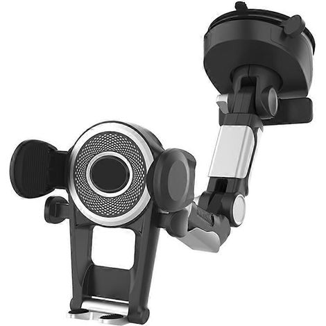 Support téléphone voiture ventouse renforcée, support smartphone pour pare-brise tableau de bord, support téléphone voiture universel. (155 caractères) (1/4)