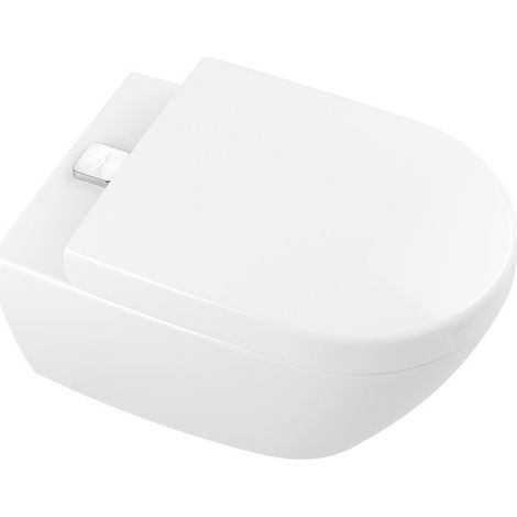 Cuvette Subway 2.0370 x 560 mm, DirectFlush, modèle suspendu, sortie horizontale, En porcelaine sanitaire Blanc CeramicPlus