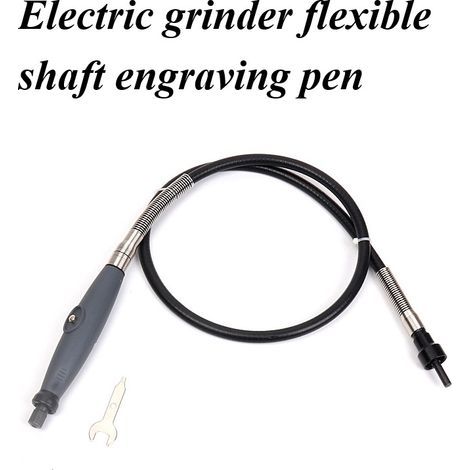 Accessori per smerigliatrici elettriche, penna per incisione con albero flessibile per trapani elettrici, prolunga, albero flessibile universale rinforzato da 6 mm (1/4)