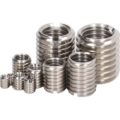 Kit de réparation de filetage 41 pièces en acier inoxydable, inserts de filetage M2 à M14 avec boîte de rangement (1/5)