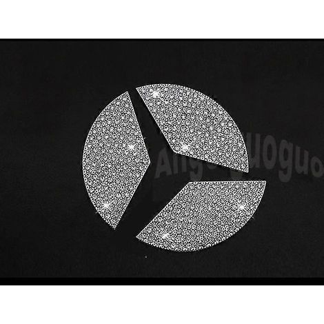 Autocollant décoratif Angelguoguo pour logo arrière de voiture Mercedes-Benz Classe C W205 (2015-2018) (Ne convient pas aux autres voitures) (1/5)