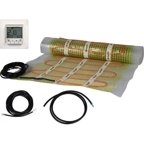 Kermi x-net +e11 Set completo 2,0 m2 Stuoia riscaldante 300 W con regolatore, SEMDK230030020