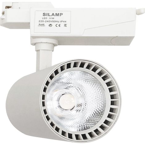 Faretto LED a binario 30w monofase illuminazione a binario led FB-9-30WLuce Calda 3000k (1/4)