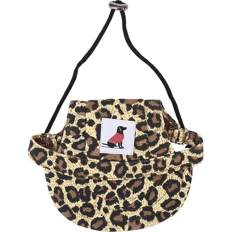 Gorro para perro, ajustable, 2 orificios para las orejas, poliéster transpirable, protección solar, ideal para acampar y viajar. (1/5)