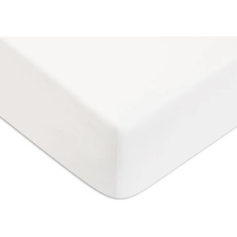Drap housse coton 57 fils – Bonnets 25cm – 180x200cm – Douceur et confort toute saison – Label STANDARD 100 by OEKO-TEX® – Future Home