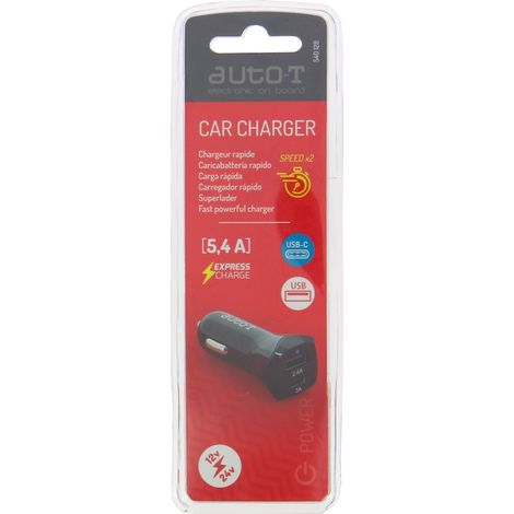 AT Prise 12-24V USB USB-C - Auto-t