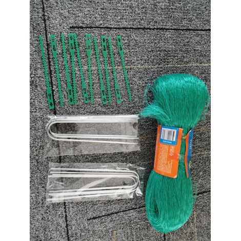 Filet Anti Oiseaux 4x10M Filets pour Jardin Protecteur Maille Filet de Protection Filet de Volière pour Arbre, Fruits, Légumes, Étangs. (1/2)