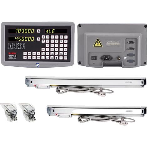 Digitale Anzeige, 2-Achsen-Messung, hochpräzise Auflösung, DRO-2PCS KA35 (1/2)