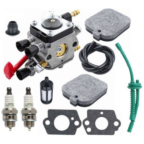 Carburateur pour Stihl BG65 SH55 SH85 Souffleur de Feuilles, Carburateur avec joints bougie filtre à air conduite de carburant passe-fil Numéro de pièce 4229-120-0650 (1/5)