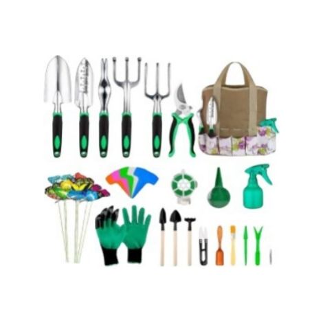 Ensemble d'outils de jardin, kit jardinage pour travaux extérieurs (1/5)