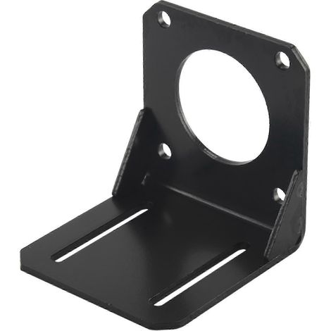Quatre moteurs pas à pas 57, supports de montage NEMA 23, supports de montage en acier pour moteurs pas à pas NEMA 23 avec vis de montage. (1/5)