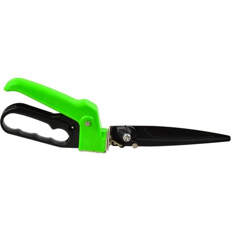 Geko Profi ciseaux à gazon acier lames rotatives 130 mm