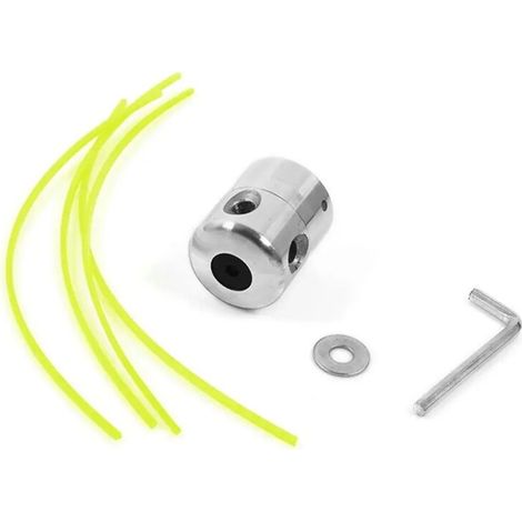 4-row aluminum trimmer head for lawnmowers and brushcutters 0631-AquaForge