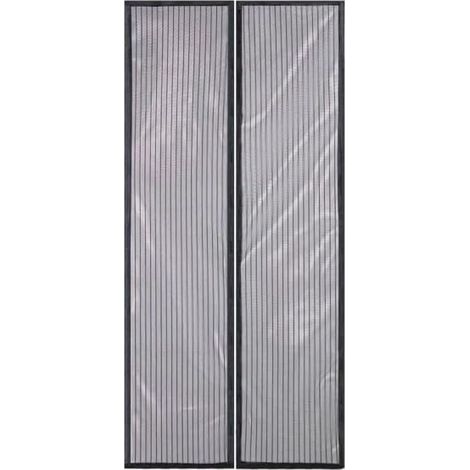 Magnetic Door Curtain, Magnetic Summer Door Curtain, Polyester Mesh, Automatic Closing, Door Screen for Bedroom or Home. (1/5)