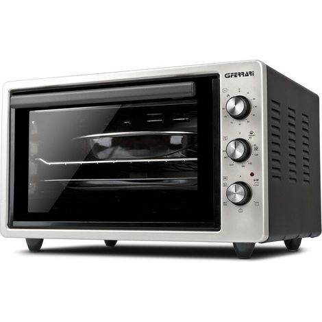 Mini four chaleur tournante 45L G10153 – Puissance 1400W – Température 40-300°C – Cuisson ventilée – Accessoires inclus – G3 Ferrari