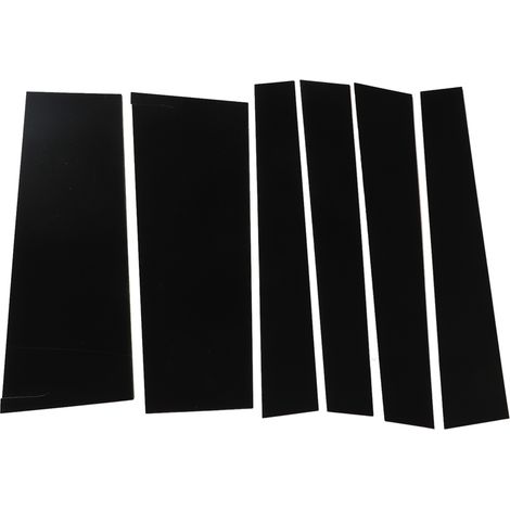 Stück B-Säulen-Türverkleidung, glänzend schwarz, Außenfensteraufkleber für Freed GB5 GB7 GB8 (1/5)