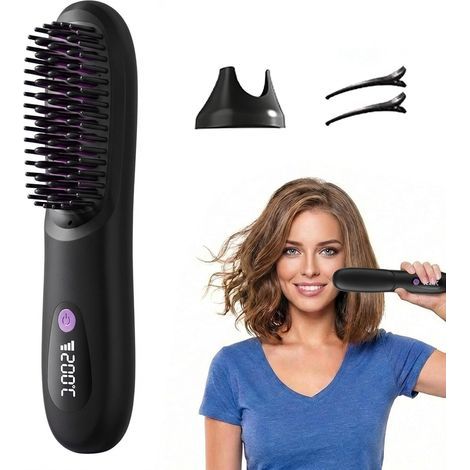 Cocoony Styling Brush for Short Hair with Volume, Cocoony Hairbrush, Quickly Create a Refined Hairstyle, Long-Lasting Volume, Cordless and Portable Design (1/5)