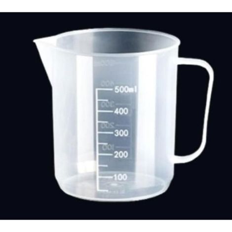 Verre Doseur - 500 Ml - Graduation Précise - Cuisine Et Laboratoire - 1 Pièce (1/3)