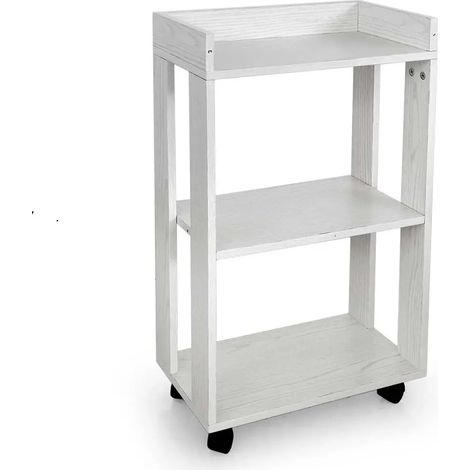 Scaffale con ruote 45x24x74 cm