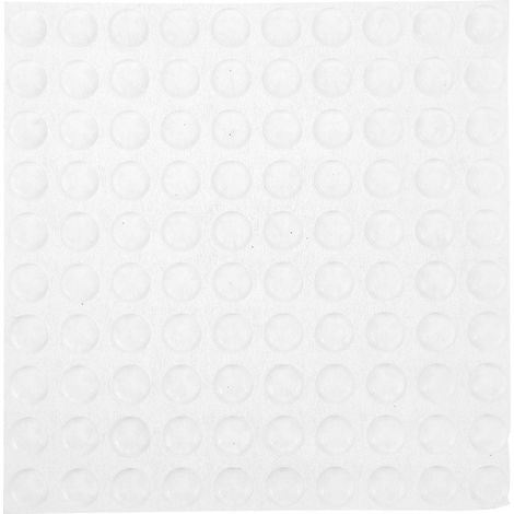 100 patins de protection pour tiroirs, autocollants antidérapants pour stores destinés aux personnes malvoyantes, petits butoirs pour meubles (1/4)