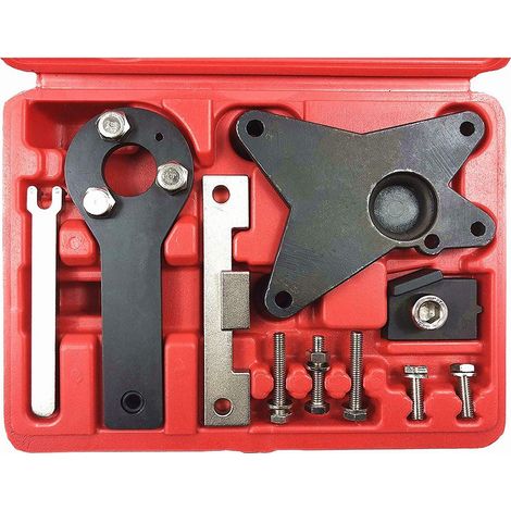 Juego de herramientas de sincronización del motor de gasolina para Fiat Ford, Lancia 1.2 8V & 1.2 16V Herramienta de ajuste/bloqueo del árbol de levas & Correa,Conjunto de calado (1/5)