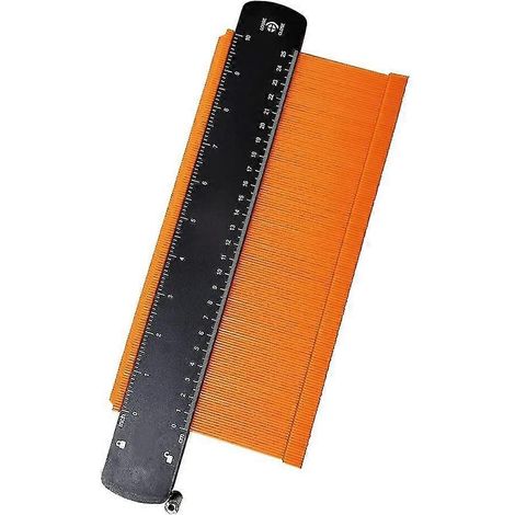Outil de traçage et de contour de 25 cm (10 pouces), avec verrouillage, et double-pointe d'outil de mesure. (1/5)