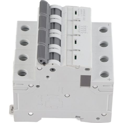 Miniatur-Leistungsschalter 4P 63A mit Überlastschutz, pneumatischer 1000V DC-Schalter für Batterie und Motor (1/5)