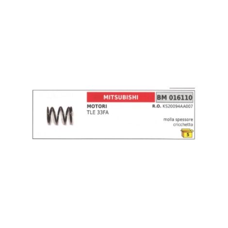 Molla spessore cricchetto saltarello avviamento MITSUBISHI decespugliatore