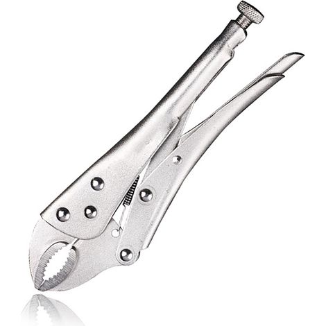 Pinces à bec rond Tuosen Hardware Tools 10 pouces, pinces de soudage et de fixation, pinces manuelles, pinces multifonctions 11895, pinces à bec rond à poignée lisse de 10 pouces, boîte de 10, 60 kg c (1/4)