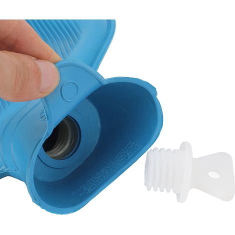 [Kit de lavement] Kit de lavement professionnel avec sac silicone 2L, tuyau silicone de 5 ft, contrôle de flux d'eau, pour bien-être intestinal, bleu (1/5)