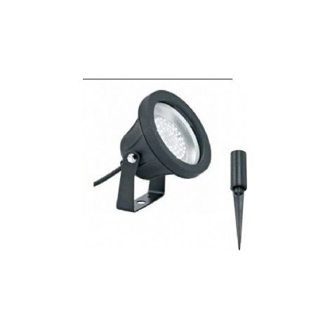 SUKO Proj. Ext. IP44 IK08 noir angle 17° LED intég. 5,5W bl.froid 170lm ARIC 0300 (1/3)