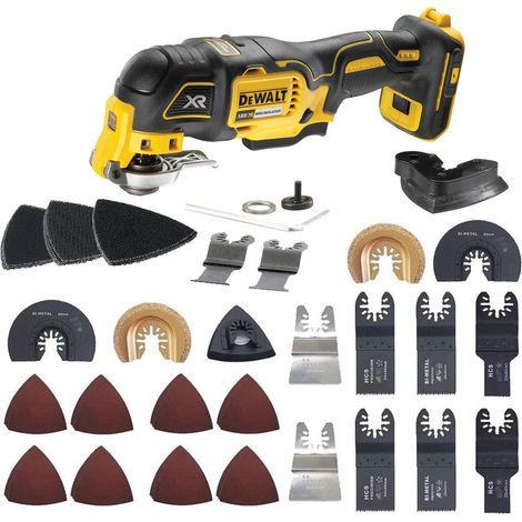 Dewalt DCS356N 18v XR Brushless Oscillating Multi Tool 3 Speed + 66 Accessories (1/5)