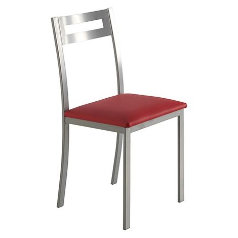 Pack sillas Pamis Sillas: 4 Sillas - Color: Asiento Rojo