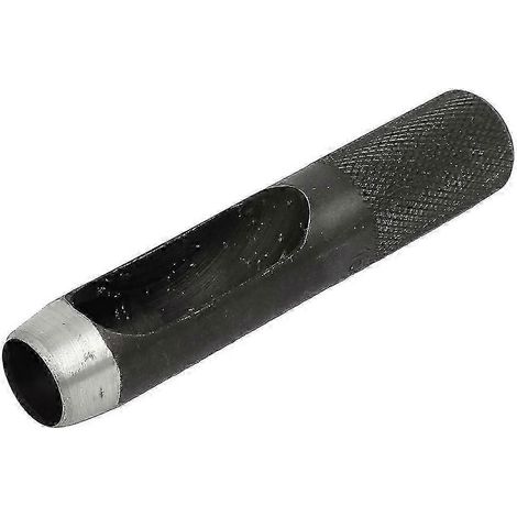 Poinçon à trou creux en métal moleté de 15 mm de diamètre pour joint en cuir (1/5)
