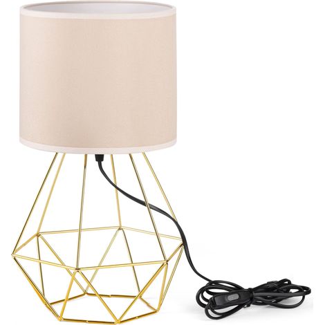 Lámpara Tornado asbz terciopelo beige (1/5)