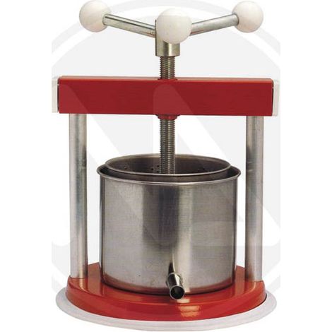 Torchietto Torchio Premitutto Piccolo TOMMY 24x24x35 cm in Acciaio per Alimenti (1/2)