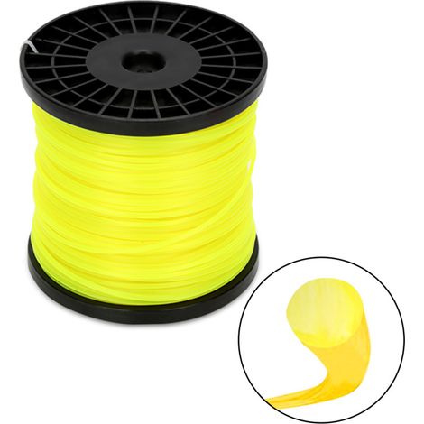 Fil de coupe 100M Fil de tonte pour débroussailleuse Rund 2.4mm - Gelb (1/5)