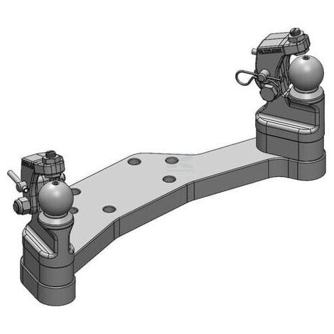 Gancio di traino K50 R/L con dispositivo di bloccaggio per 45-50 mm (TP) SCHARMÜLLER 00522140A02