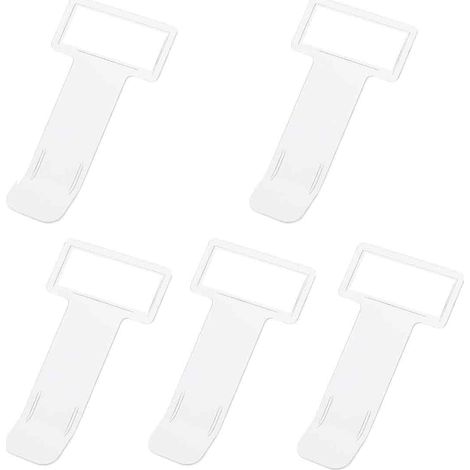 Pince À Ticket - Support Autocollant Transparent Pour Pare-Brise - Organisation Intérieur Automobile - 5 Pièces