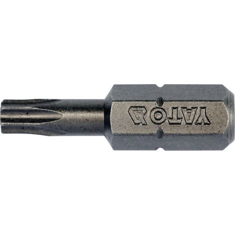 Torx T20 Bitsatz 1/4 Zoll, 25 mm, 10 Stück, S2-Stahl