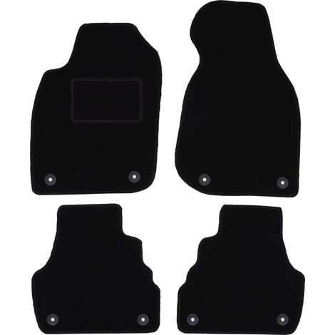 Schwarze Veloursmatten für: Audi A6 C5 Avant, Kombi, Limousine, Quattro, Allroad (1997-2005) (1/5)