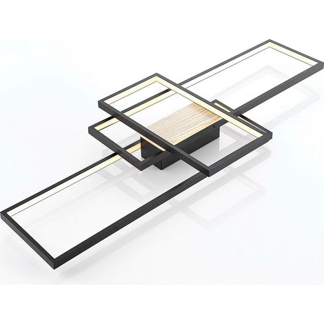 [GEBRAUCHT] Lindby Emiljan Led Deckenlampe Hängelampe Lampe Leuchte Led 35 W Alu Schwarz M252 B-Ware