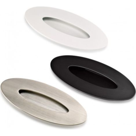 Poignée Oval 3780 - talla Blanc mat. 155x70mm. 40x123mm. 11mm.