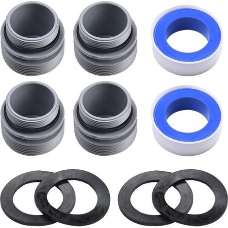 Pool-Adapter zur Verbindung eines 40-mm-Rohrs mit einem 3,8-cm-Filter – schnelle und einfache Installation