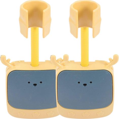 Support adhésif réglable pour pommeau de douche, compatible avec les douches à main, lot de 10 (1/3)