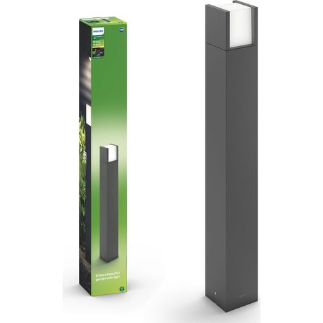 Lampe de jardin LED Arbour 77 cm noir - 164639316