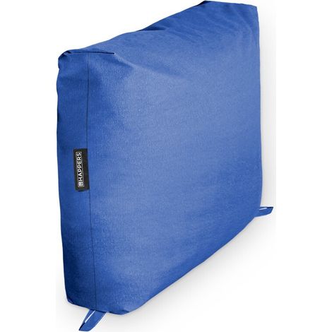 Cojín para Palets Toldotex Azul Respaldo Esquina 65x45x25 (liso) Azul