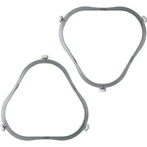 Set mit 2 Ersatz-Glastabletthalterungen für