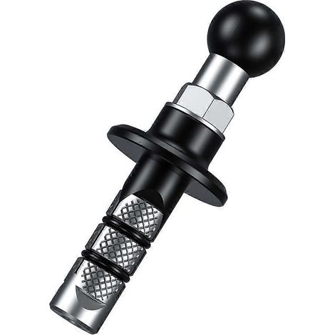 Adaptateur de fixation à rotule pour potence de fourche, support de téléphone pour vélo, rotule de fourche avant, accessoires moto, rotule de 17 mm (1/5)