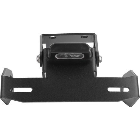 Support de plaque d'immatriculation avec éclairage LED, supprime le garde-boue, compatible Kawasaki Z650 et Ninja 650 2017-2018 (1/5)